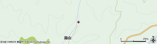 熊本県球磨郡水上村湯山1354周辺の地図