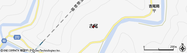 熊本県芦北町（葦北郡）吉尾周辺の地図