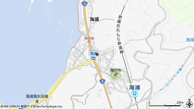 〒869-5304 熊本県葦北郡芦北町海浦の地図