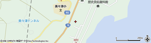 美々津祖霊社周辺の地図