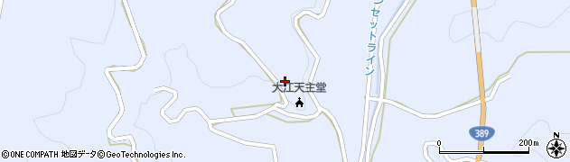 長崎純心聖母会　大江修道院周辺の地図