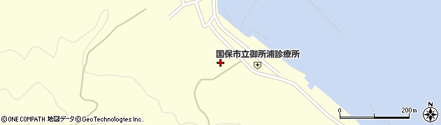 熊本県天草市御所浦町御所浦（下竹地）周辺の地図