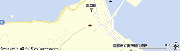 熊本県天草市御所浦町御所浦（上脇）周辺の地図