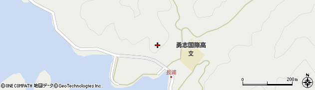 熊本県天草市御所浦町牧島（長浦）周辺の地図