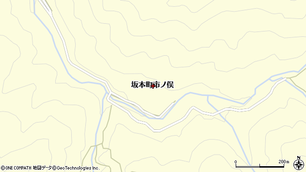 〒869-6114 熊本県八代市坂本町市ノ俣の地図