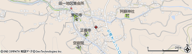 熊本県葦北郡芦北町田浦1611周辺の地図