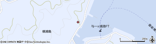 熊本県天草市御所浦町横浦（杉浦）周辺の地図