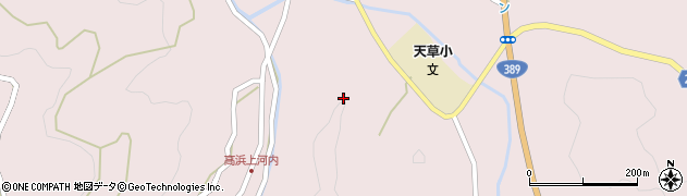 熊本県天草市天草町高浜南周辺の地図