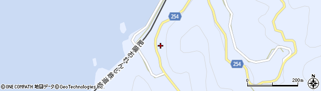 熊本県葦北郡芦北町波多島小島周辺の地図