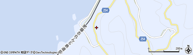 熊本県芦北町（葦北郡）波多島（小島）周辺の地図