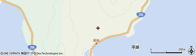 熊本県上天草市龍ヶ岳町高戸380周辺の地図
