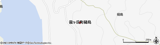 熊本県上天草市龍ヶ岳町樋島周辺の地図