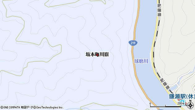 〒869-5221 熊本県八代市坂本町川嶽の地図