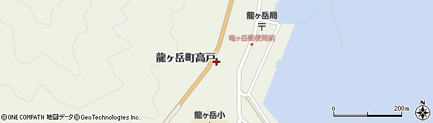 熊本県上天草市龍ヶ岳町高戸周辺の地図