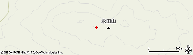 永田山周辺の地図