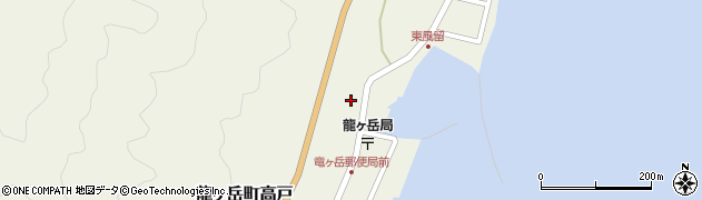 熊本県上天草市龍ヶ岳町高戸3496周辺の地図