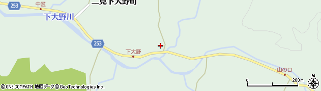 熊本県八代市二見下大野町1432周辺の地図