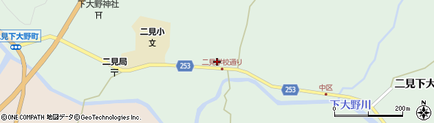 熊本県八代市二見下大野町1951周辺の地図