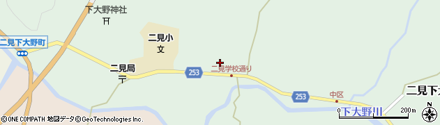 熊本県八代市二見下大野町2317周辺の地図