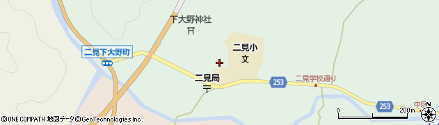 熊本県八代市二見下大野町2432周辺の地図