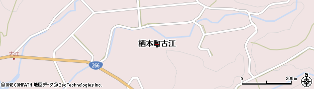 熊本県天草市栖本町古江周辺の地図