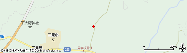 熊本県八代市二見下大野町2012周辺の地図