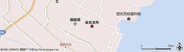天草市倉岳支所周辺の地図