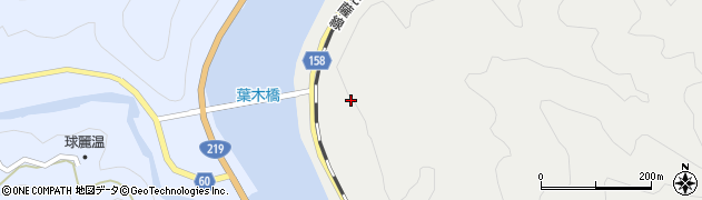 熊本県八代市坂本町葉木2179周辺の地図