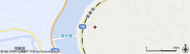 熊本県八代市坂本町葉木2111周辺の地図