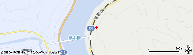 熊本県八代市坂本町葉木2318周辺の地図