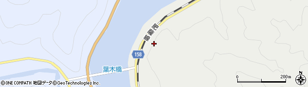 熊本県八代市坂本町葉木2310周辺の地図