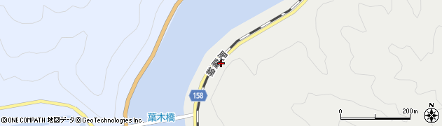 熊本県八代市坂本町葉木2281周辺の地図