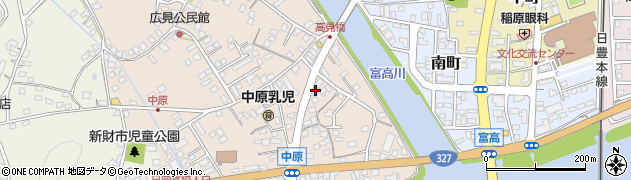 日向石川クレー射撃場周辺の地図