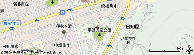 宮崎県日向市平野町1丁目周辺の地図