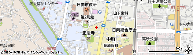稲原眼科医院周辺の地図