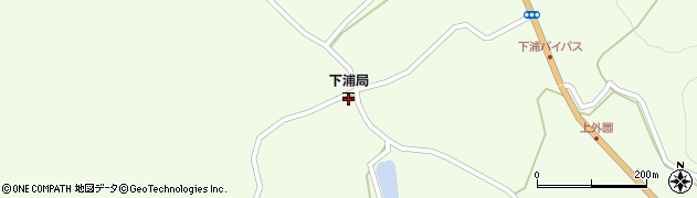 下浦郵便局 ＡＴＭ周辺の地図