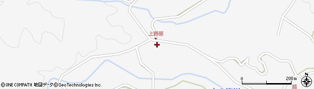 美郷町消防団西郷分団　第２部上野原詰所周辺の地図