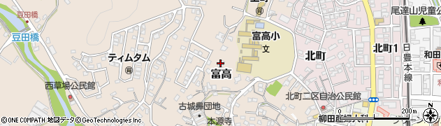 日本救世主教日向教会周辺の地図