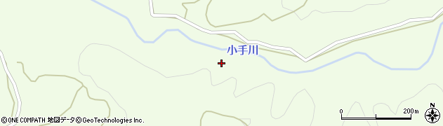 小手川周辺の地図