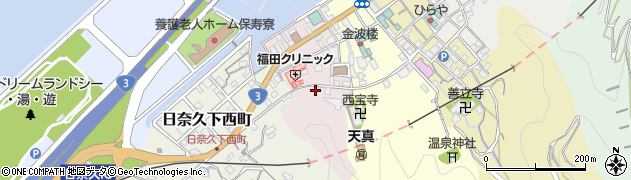 熊本県八代市日奈久中西町406周辺の地図