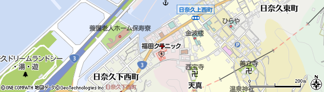 熊本県八代市日奈久中西町459周辺の地図
