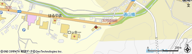 ＨｏｎｄａＣａｒｓ熊本天草店周辺の地図