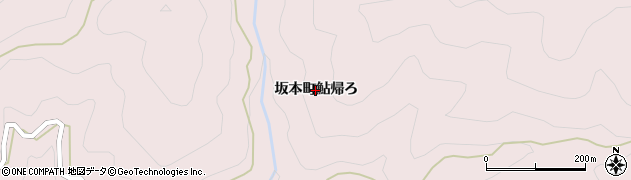 熊本県八代市坂本町鮎帰（ろ）周辺の地図