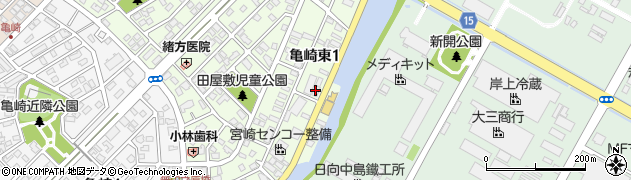 株式会社東九州情報処理センター周辺の地図