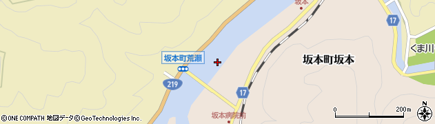 坂本橋周辺の地図