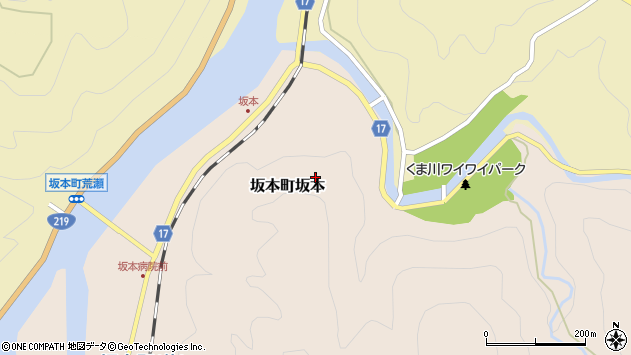 〒869-6105 熊本県八代市坂本町坂本の地図