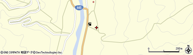 マダラ小屋周辺の地図