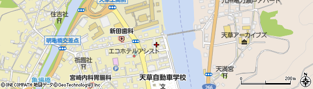 リコー九州株式会社　熊本支社天草営業所周辺の地図