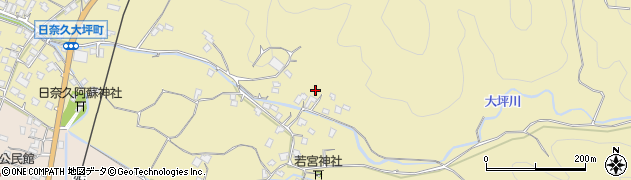 熊本県八代市日奈久大坪町989周辺の地図
