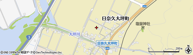熊本県八代市日奈久大坪町534周辺の地図